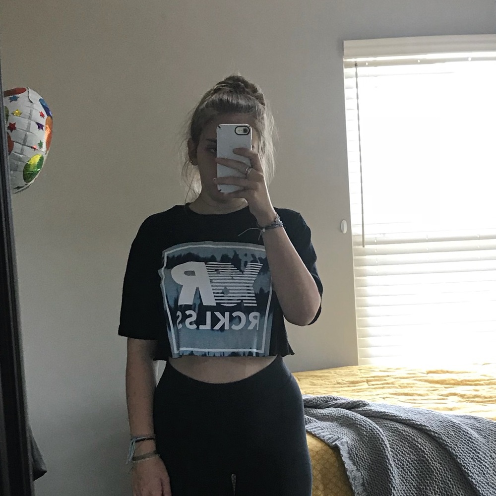 young and reckless crop top